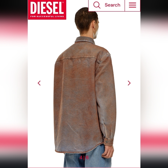 DIESEL Men's Denim Jacket - Picture 2 of 12